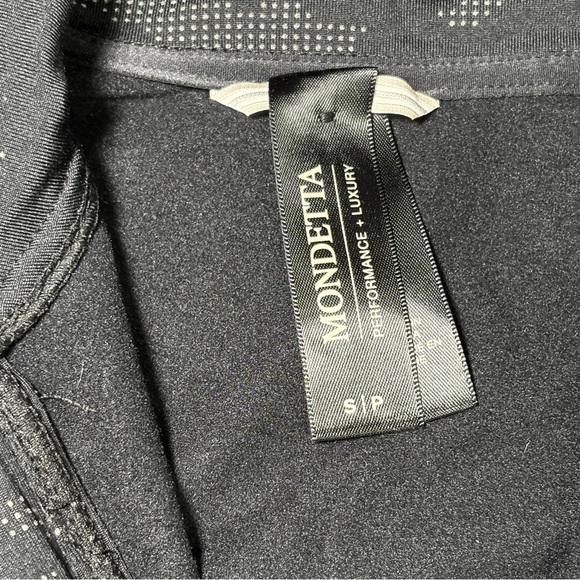 Mondetta Vela Reflective Black Camo 1/4 Zip Size Small - Picture 5 of 8